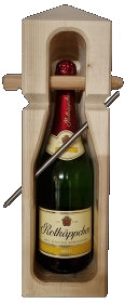 Geschenkverpackung für Sektflasche